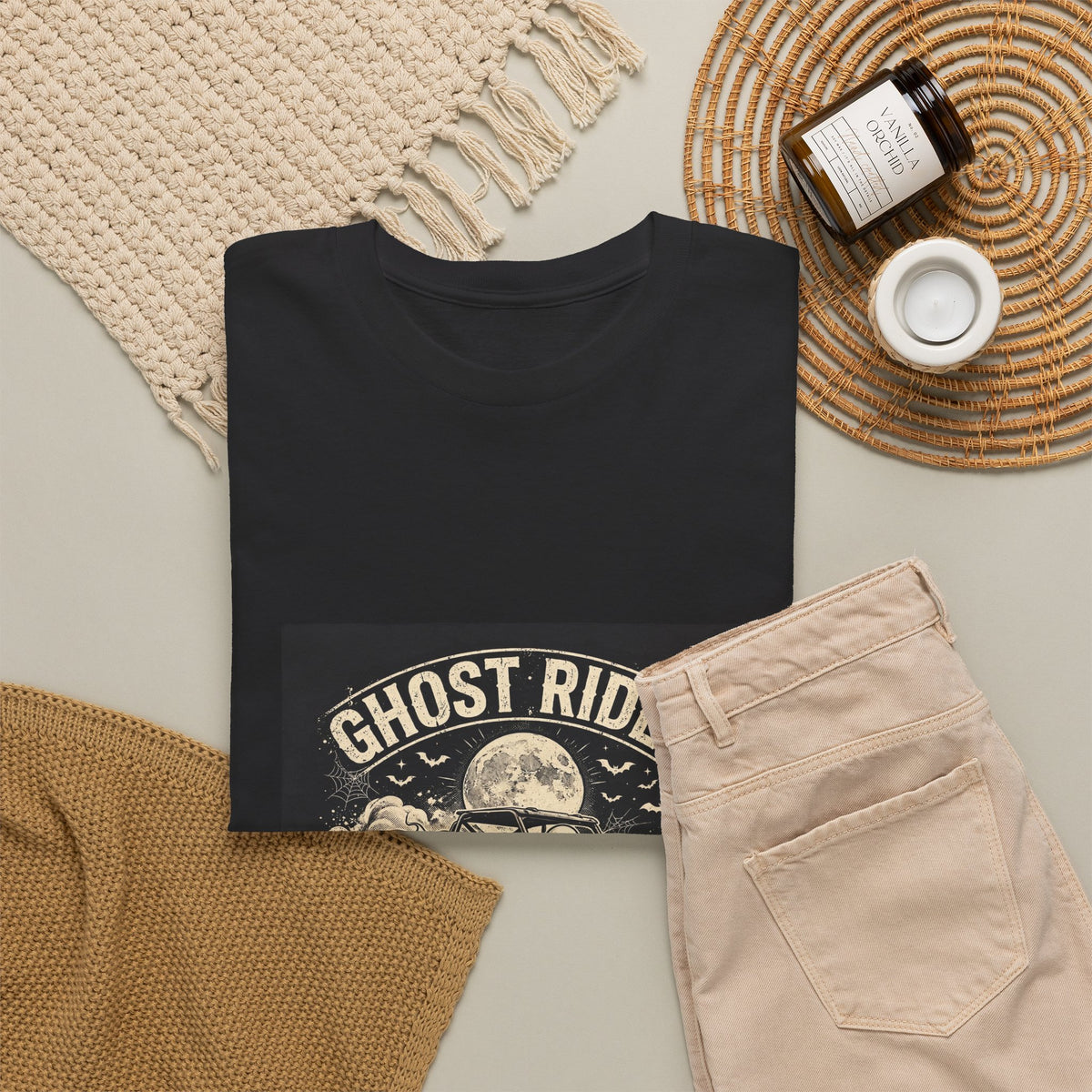 Ghost Rider Halloween Tee | Spooky Ghost SXS T-Shirt