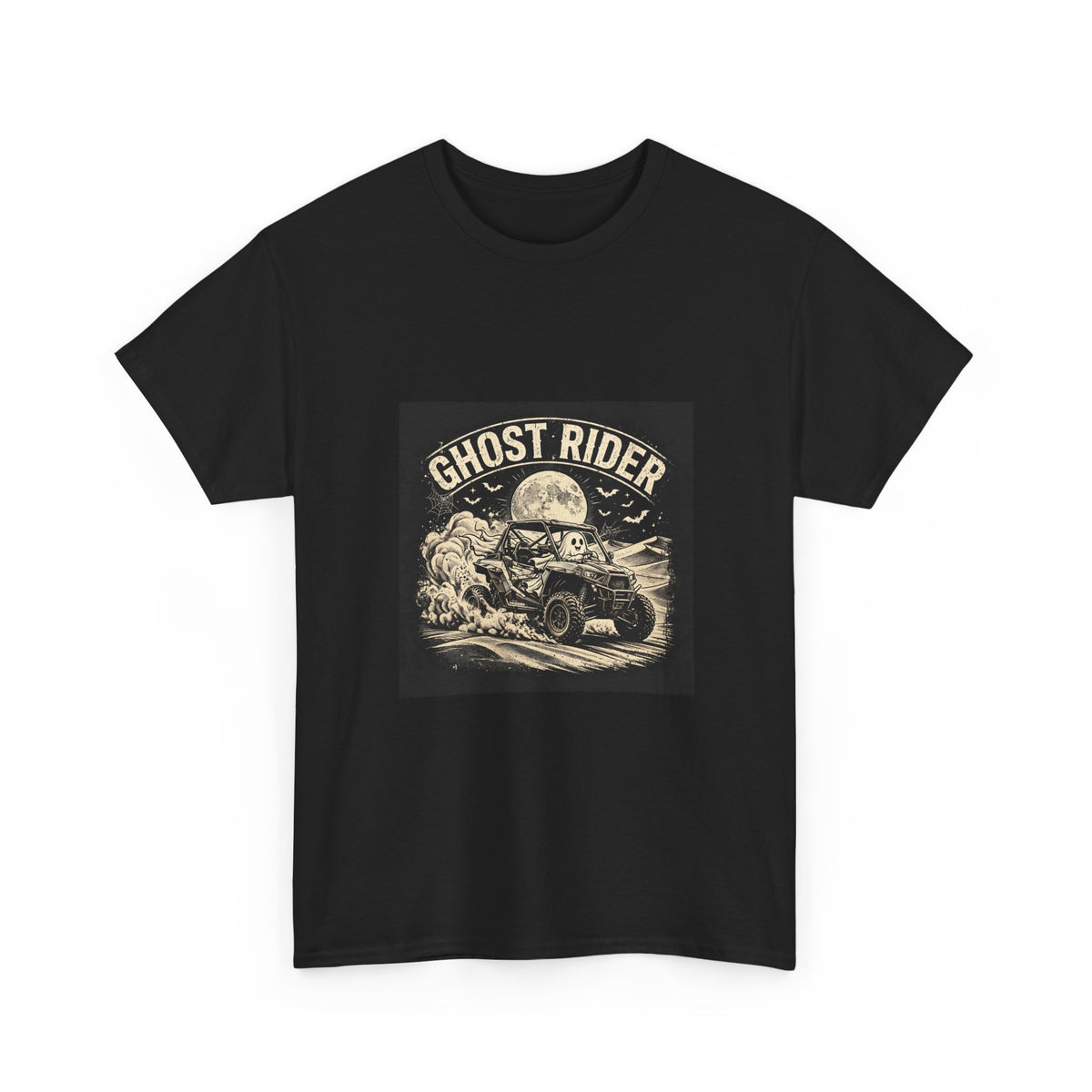 Ghost Rider Halloween Tee | Spooky Ghost SXS T-Shirt