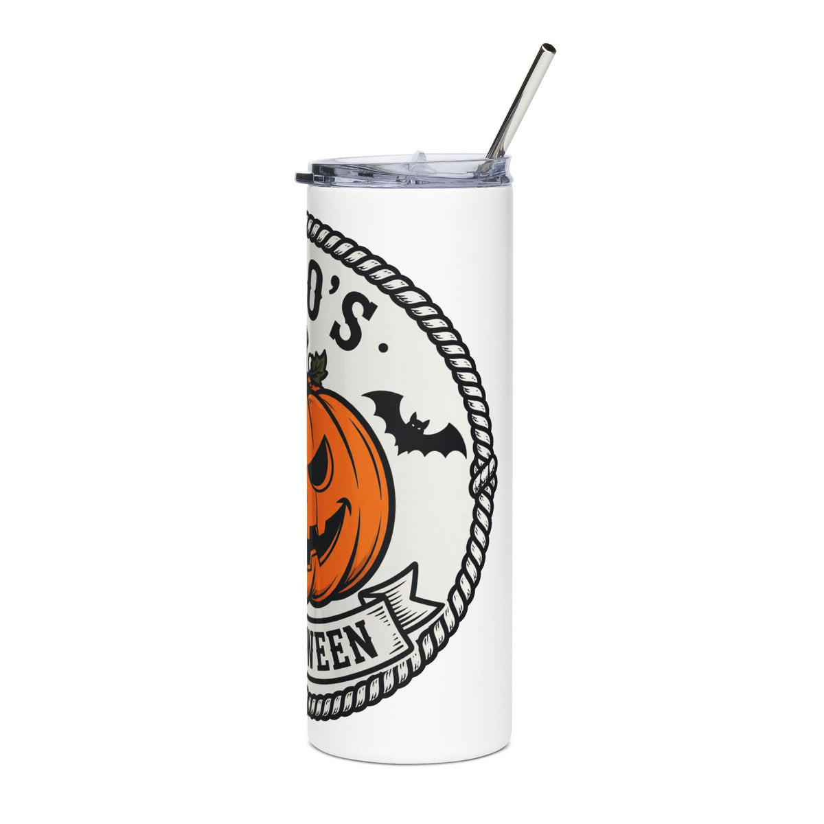 Bobo's Halloween Tumbler | Spooky Badge 20oz Tumbler