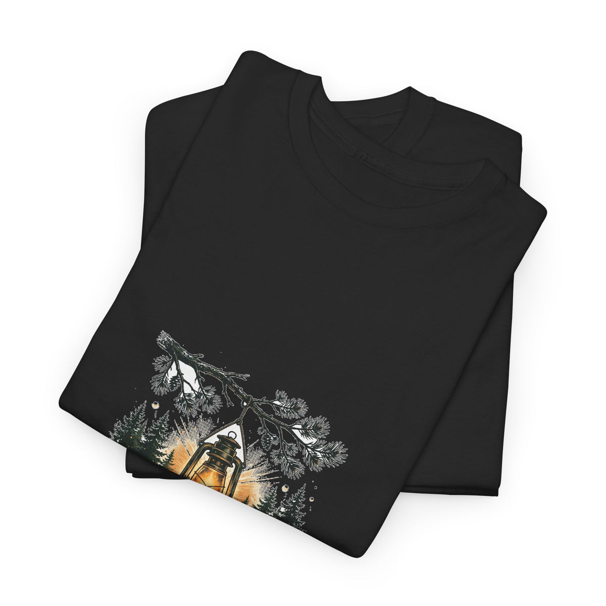 Into the Wild Lantern T-Shirt | Forest Camping Tee