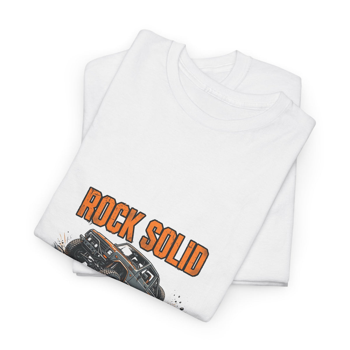 Rock Solid Rock Crawler T-Shirt | 4x4 Crawling Tee