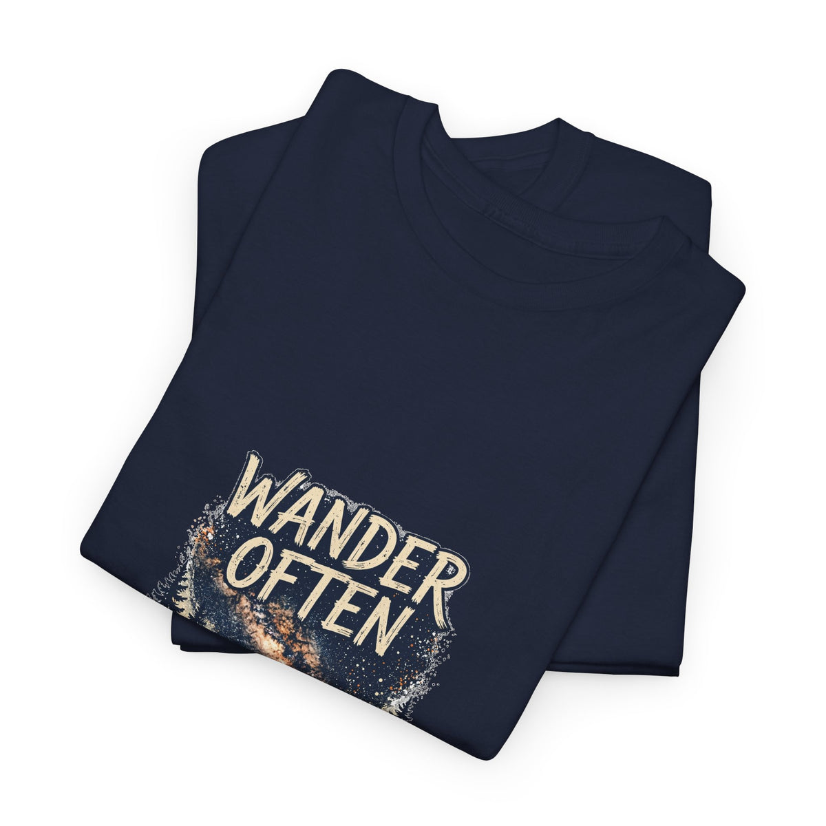 Wander Often Camping T-Shirt | Tent Under Stars Tee