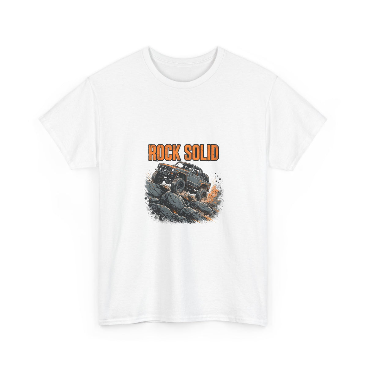Rock Solid Rock Crawler T-Shirt | 4x4 Crawling Tee