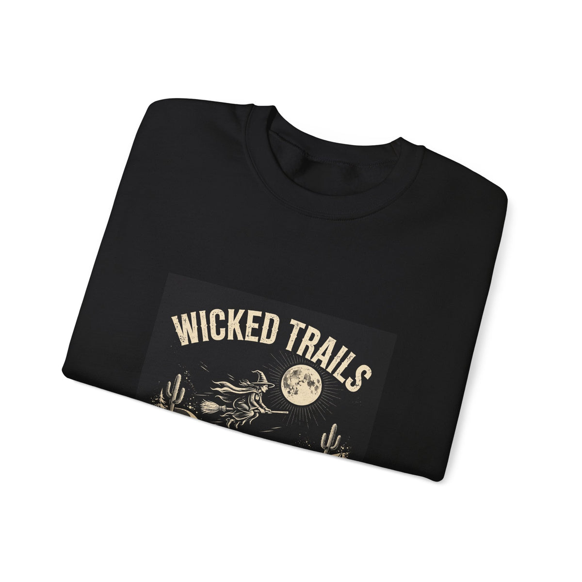 Wicked Trails Halloween Sweatshirt | Spooky Camping Crewneck