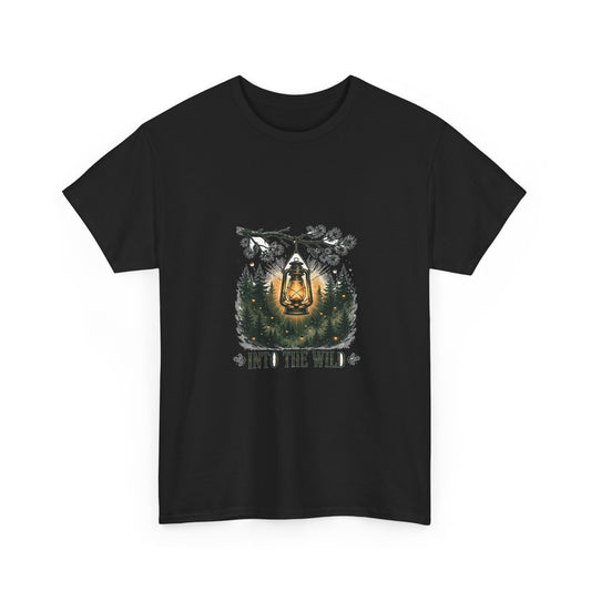 Into the Wild Lantern T-Shirt | Forest Camping Tee