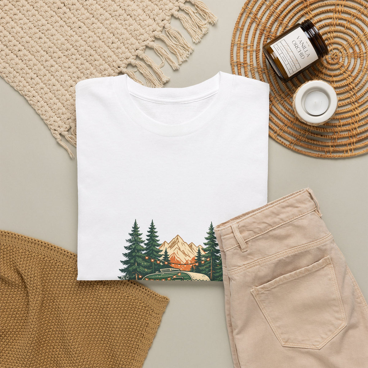 Home Is Where You Park It Camper T-Shirt | Vintage Trailer Tee