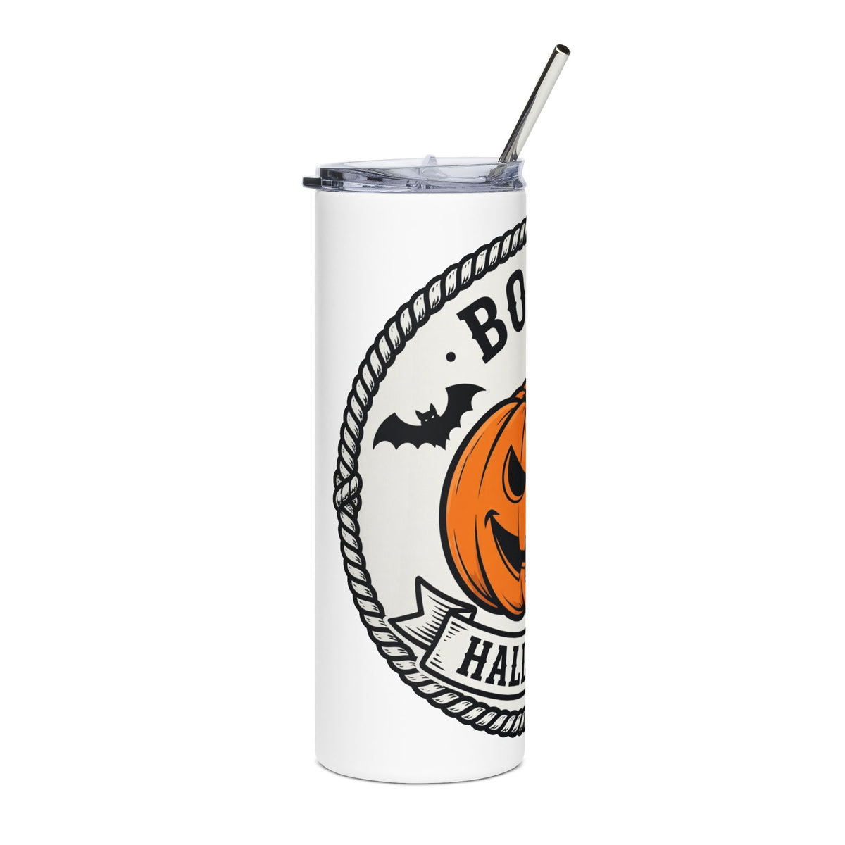 Bobo's Halloween Tumbler | Spooky Badge 20oz Tumbler