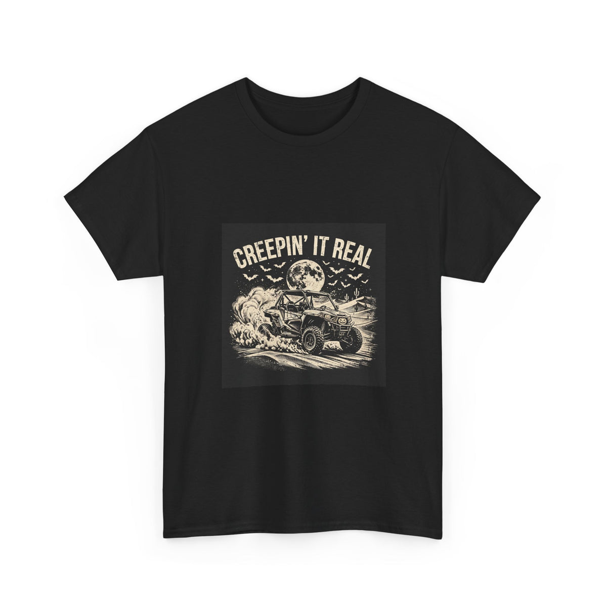 Creepin' It Real Halloween Tee | Spooky SXS Off-Road T-Shirt
