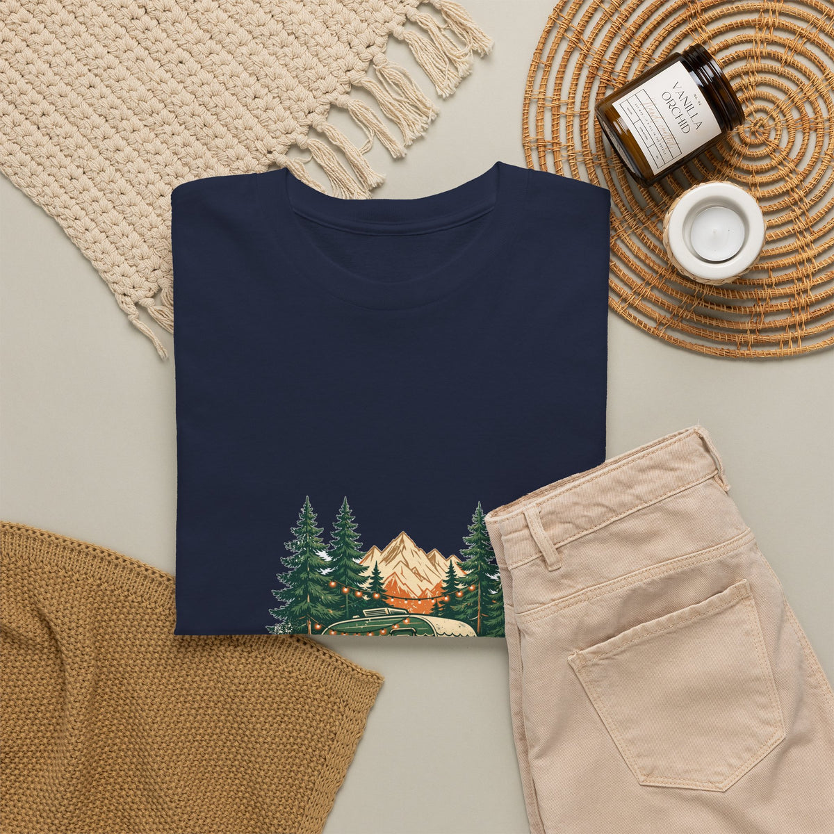 Home Is Where You Park It Camper T-Shirt | Vintage Trailer Tee