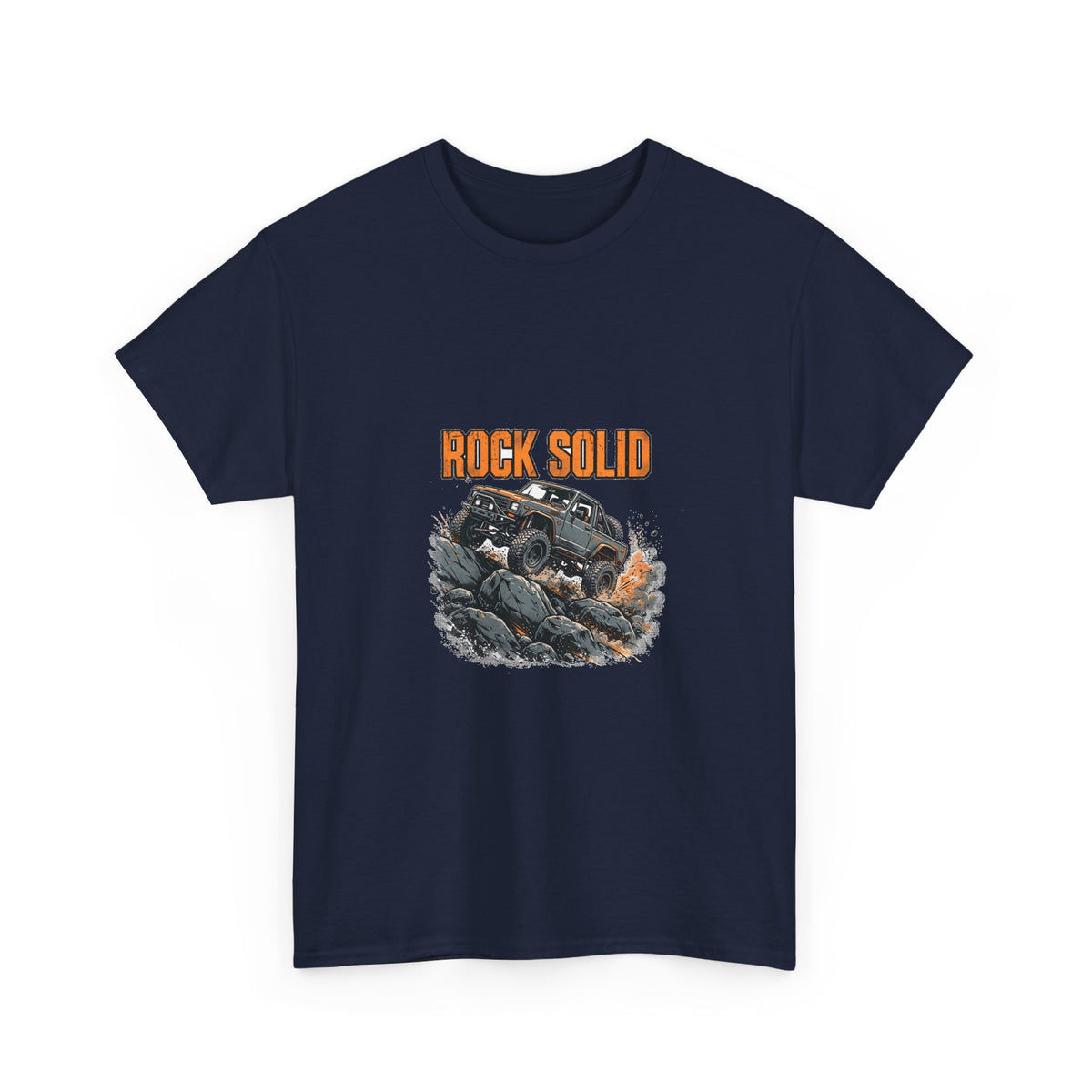 Rock Solid Rock Crawler T-Shirt | 4x4 Crawling Tee
