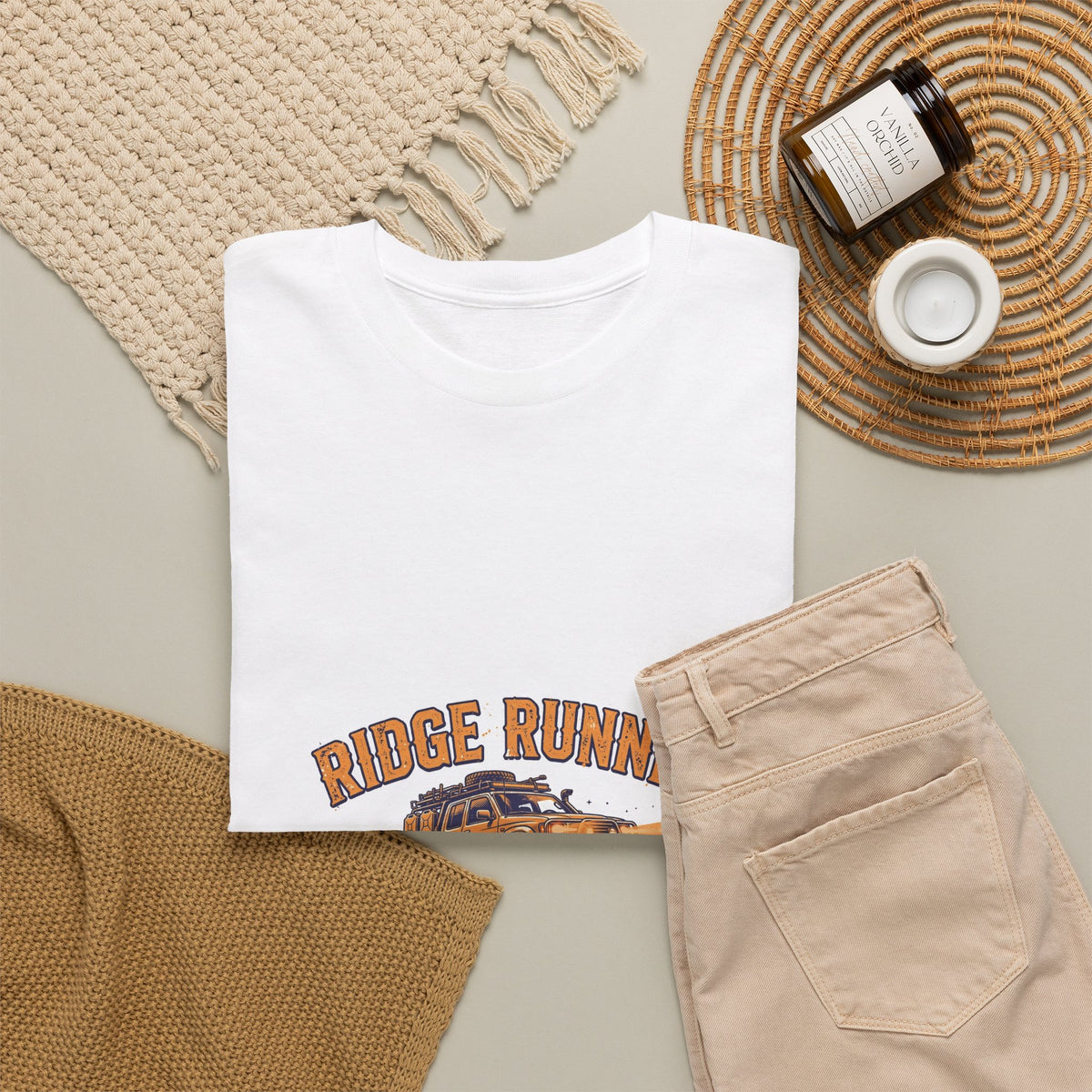 Ridge Runner Mountain Truck T-Shirt | Overland Adventure Tee