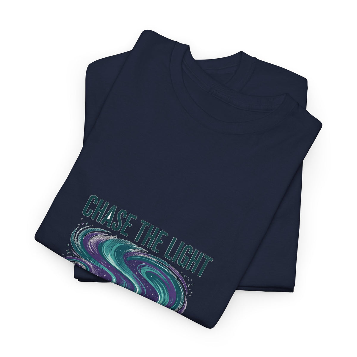 Chase the Light Northern Lights T-Shirt | Aurora Camping Tee